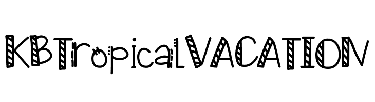 KBTropicalVACATION Font