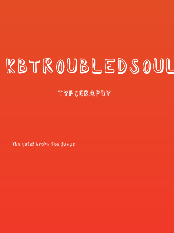 KBTroubledSoul Poster