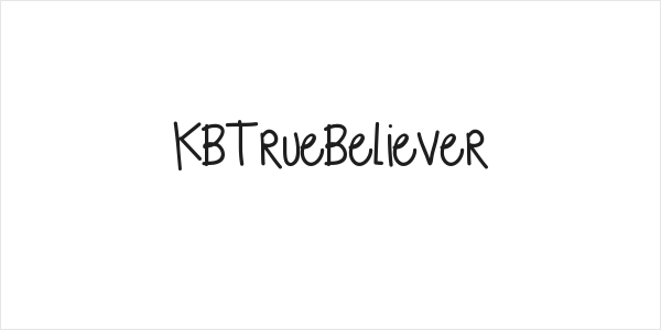 KBTrueBeliever Logo