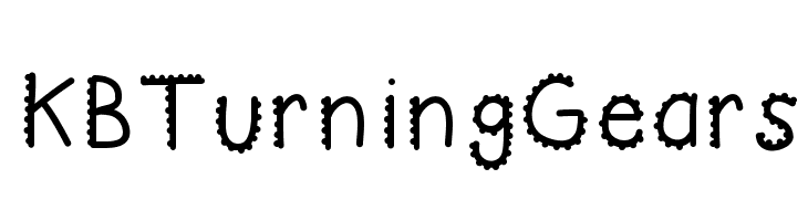 KBTurningGears  नि: शुल्क फ़ॉन्ट्स डाउनलोड