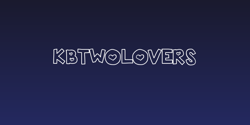 KBTwoLovers Social Header