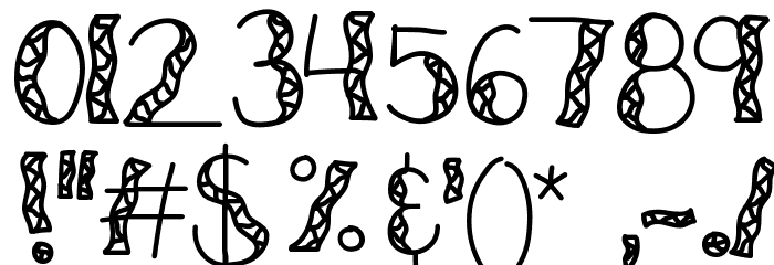 KBWitchingHour Font OTHER CHARS