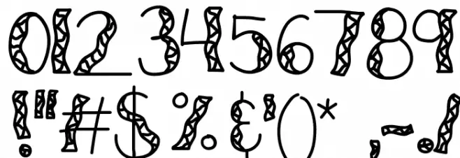 KBWitchingHour Font OTHER CHARS