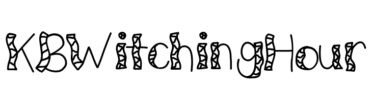 KBWitchingHour Schriftart