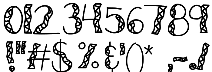 KBWitchingHour Font OTHER CHARS