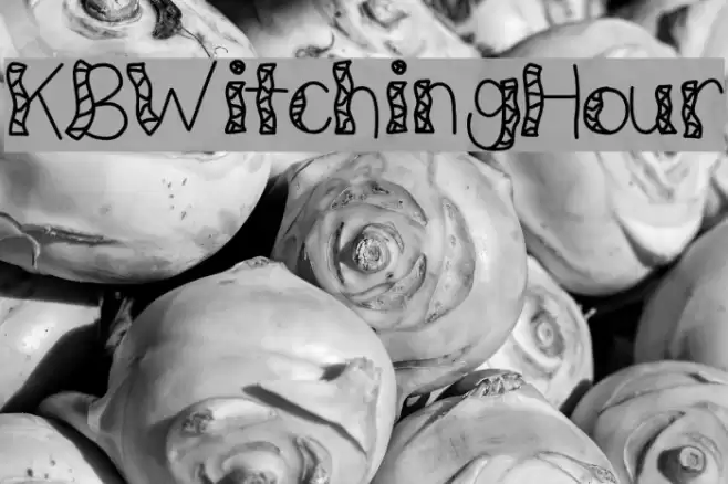 KBWitchingHour Font examples