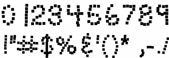 KBWriteItOnaPostIt Font OTHER CHARS