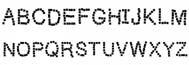 KBWriteItOnaPostIt 字体 大写