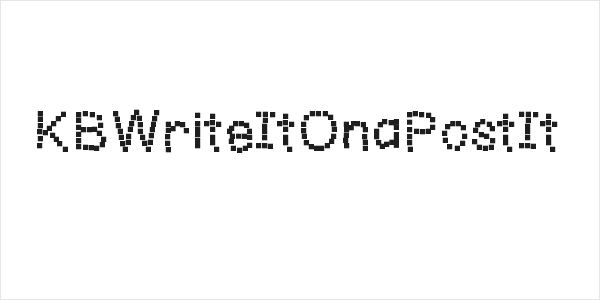 KBWriteItOnaPostIt Logo