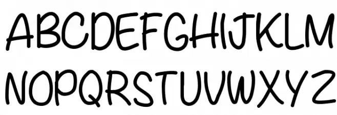 KBWritersBlock Schriftart Groß