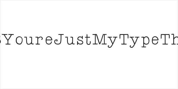 KBYoureJustMyTypeThin Logo