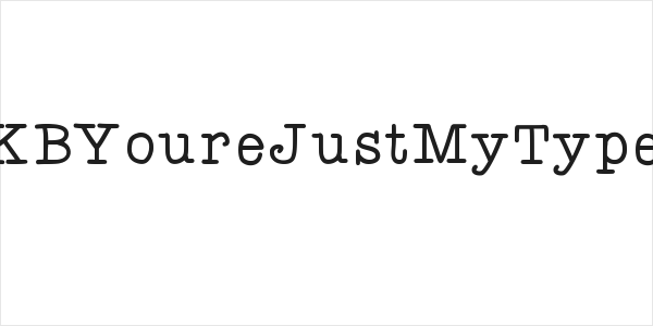 KBYoureJustMyType Logo