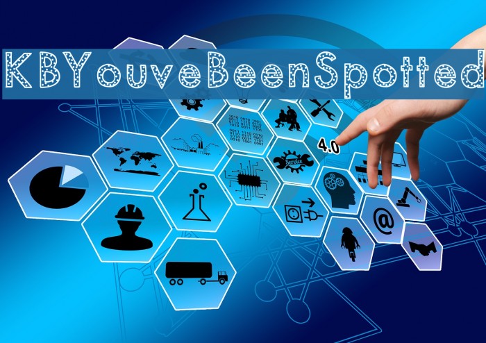 KBYouveBeenSpotted Font examples