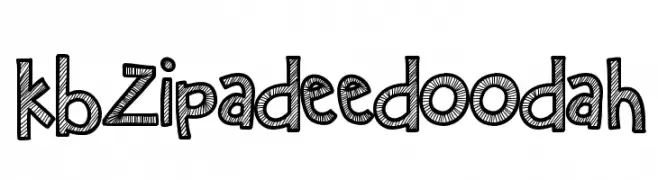 KBZipaDeeDooDah  font caratteri gratis