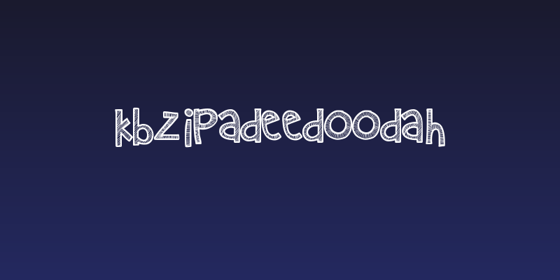 KBZipaDeeDooDah Social Header