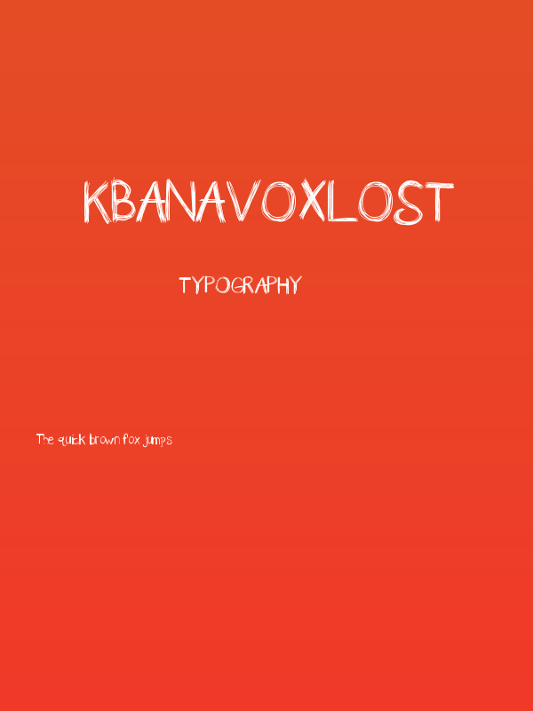 KBanAvoxlost Poster