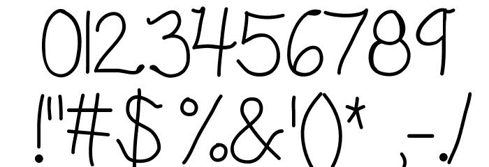 KBhearmeplay Font OTHER CHARS