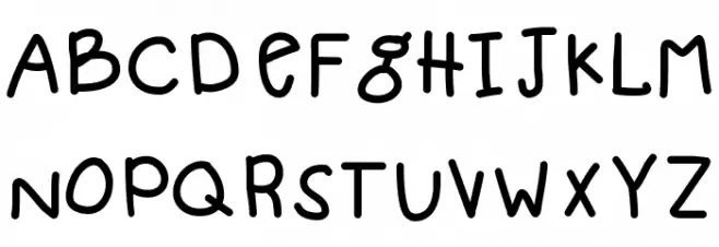 KBwhenpigsfly 字体 大写