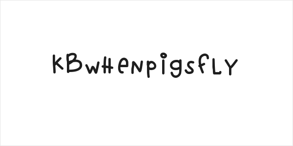KBwhenpigsfly Logo