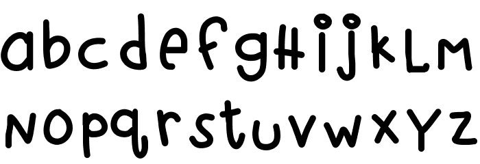 KBwhenpigsfly Font LOWERCASE