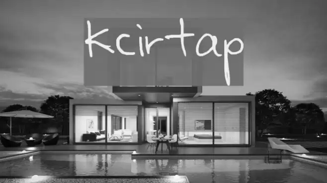 Kcirtap Font examples