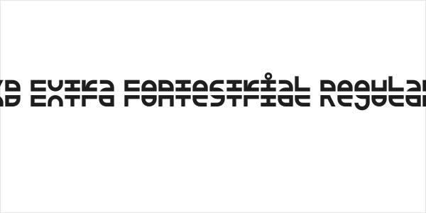 KD Extra Fontestrial Regular Logo
