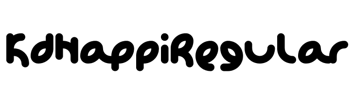 KD Happi Regular  baixar fontes gratis