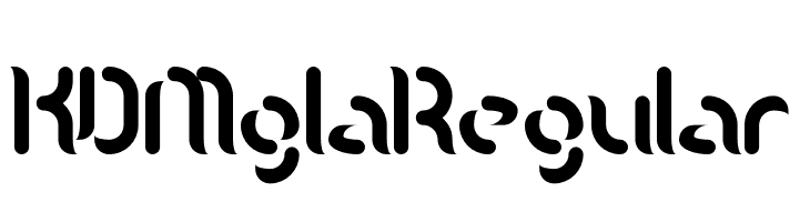 KD Mgla Regular  Frei Schriftart Herunterladen