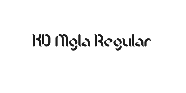 KD Mgla Regular Logo
