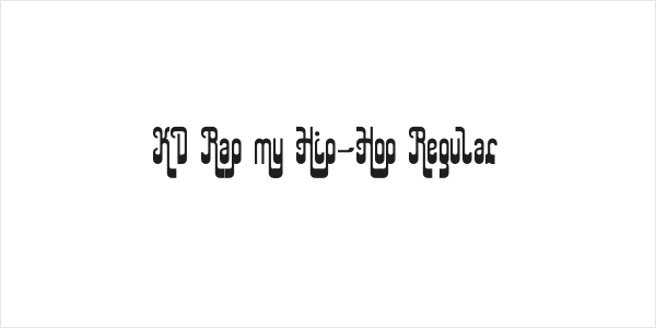 KD Rap my Hip-Hop Regular Logo