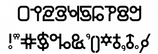 KD Thaiana Jones Regular Font OTHER CHARS