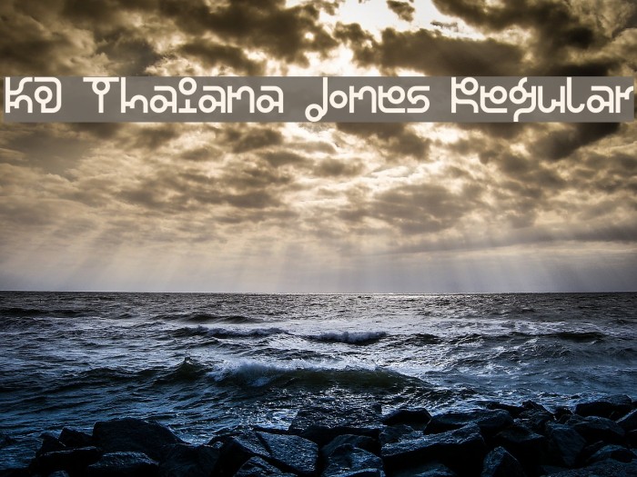 KD Thaiana Jones Regular Example 1