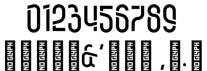 KD Tramcar Regular Font OTHER CHARS