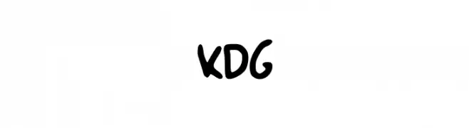 KDG  font caratteri gratis