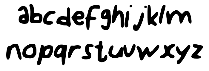 KDG Font LOWERCASE