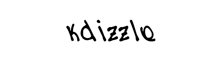 kdizzle  नि: शुल्क फ़ॉन्ट्स डाउनलोड