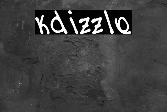 kdizzle フォント examples
