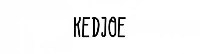 KEDJOE  Frei Schriftart Herunterladen