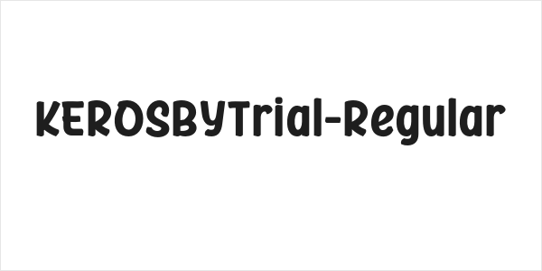 KEROSBYTrial-Regular Logo