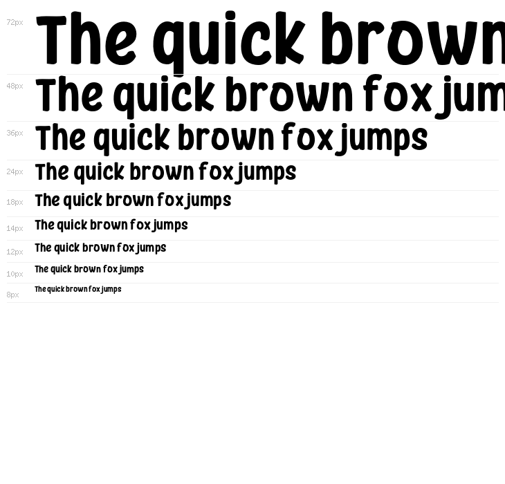 KEROSBYTrial-Regular Waterfall