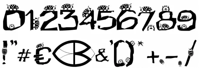 KEVER Font OTHER CHARS