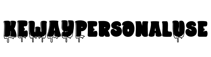 KEWAY Personal Use  フリーフォントのダウンロード