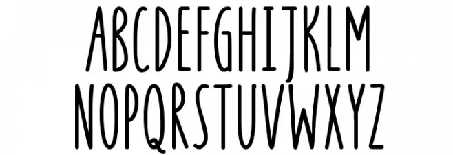 KEY LIME Demo Regular Schriftart Groß