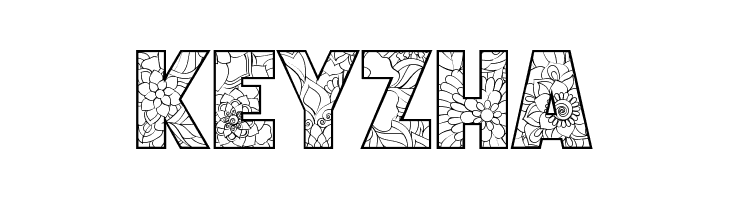 KEYZHA  Descarca Fonturi Gratis