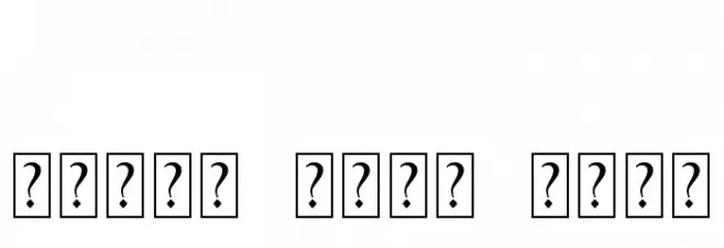 KEYZHA フォント その他の文字