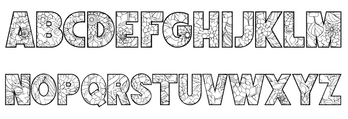 KEYZHA Font LOWERCASE