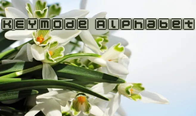 KEYmode Alphabet Example 3