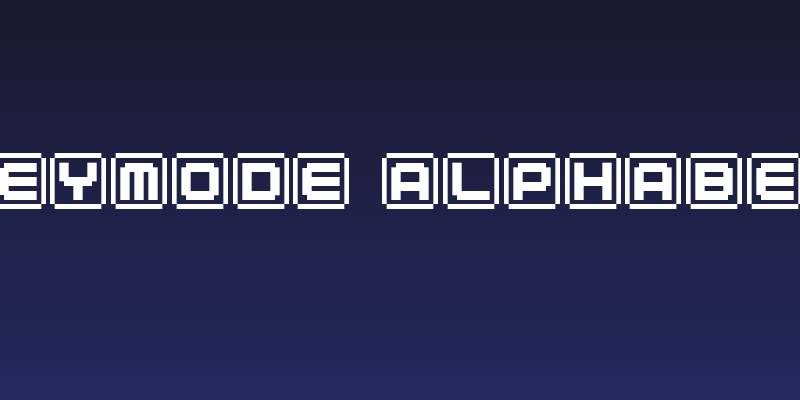 KEYmode Alphabet Social Header