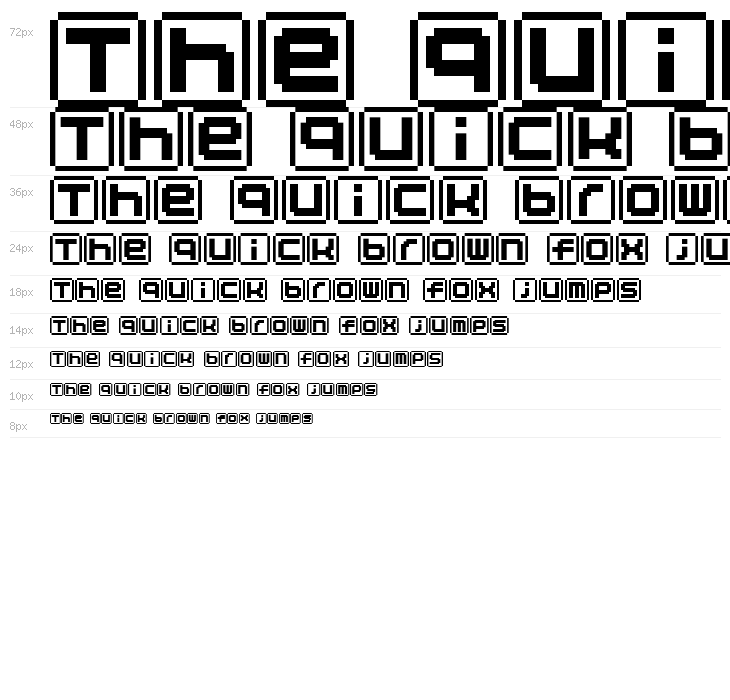 KEYmode Alphabet Waterfall