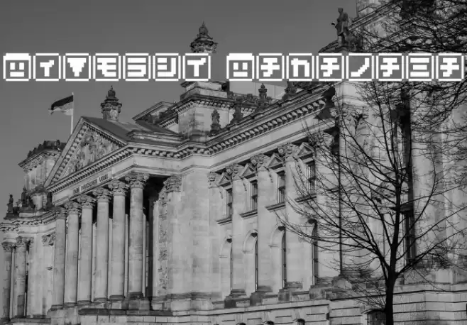 KEYmode Katakana Font examples